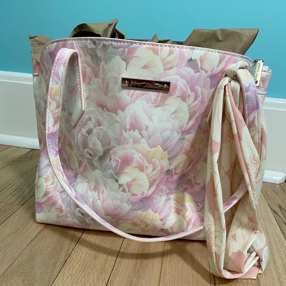 Betsy Johnson Floral Purse